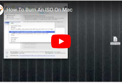 How to Burn an ISO on Mac
